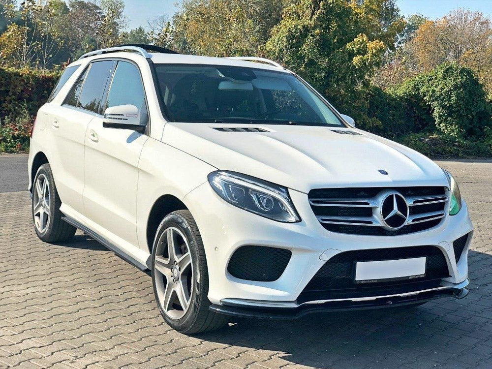 Front Splitter V.1 Mercedes GLE W166 Amg-line (2015-2018) - Wayside Performance 