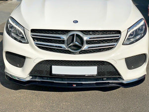 Front Splitter V.1 Mercedes GLE W166 Amg-line (2015-2018) - Wayside Performance 