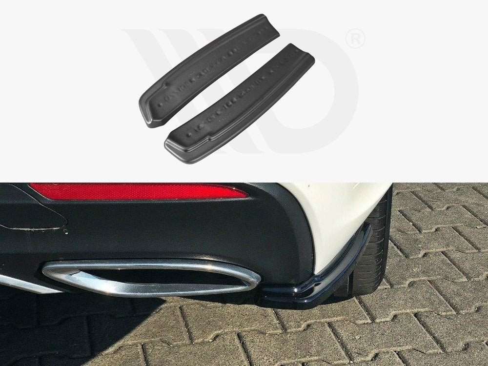 Rear Side Splitters Mercedes GLE W166 Amg-line (2015-2018) - Wayside Performance 