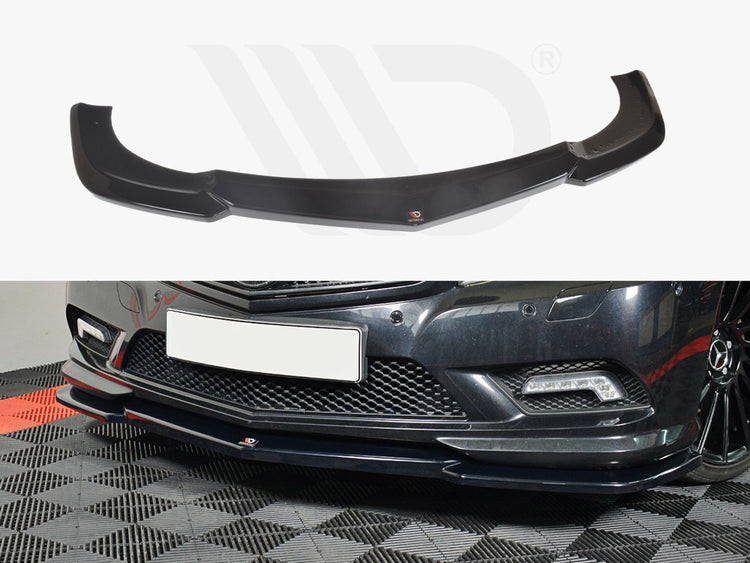 Front Splitter Mercedes E-Class W207 Coupe AMG Line - Wayside Performance 