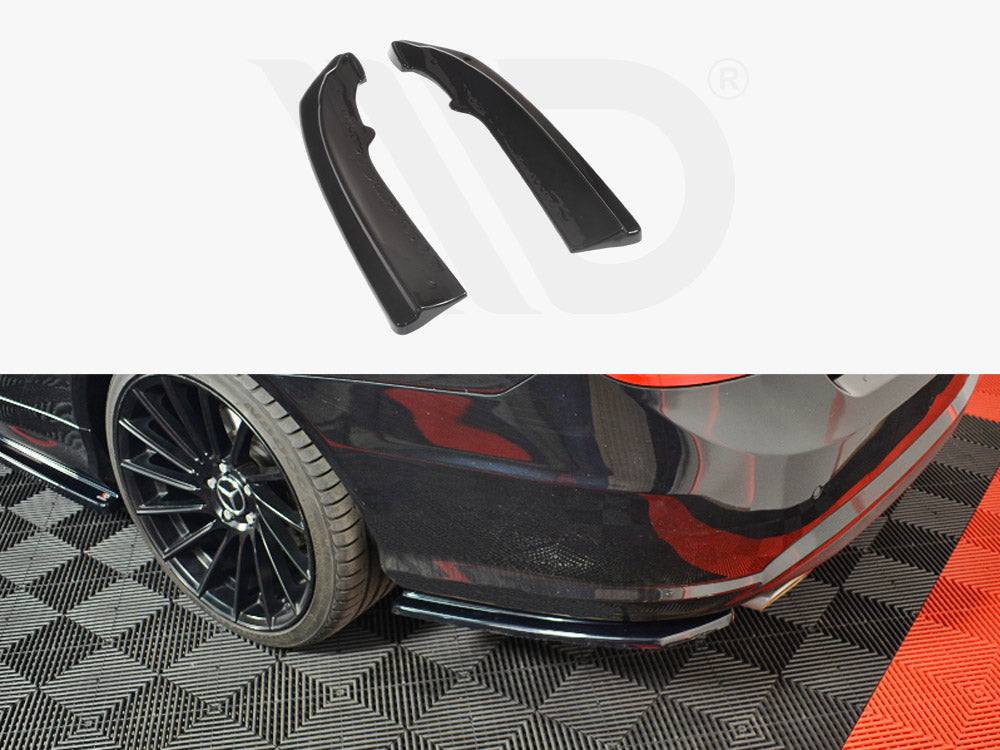 Rear Side Splitters Mercedes E-Class W207 Coupe AMG Line - Wayside Performance 