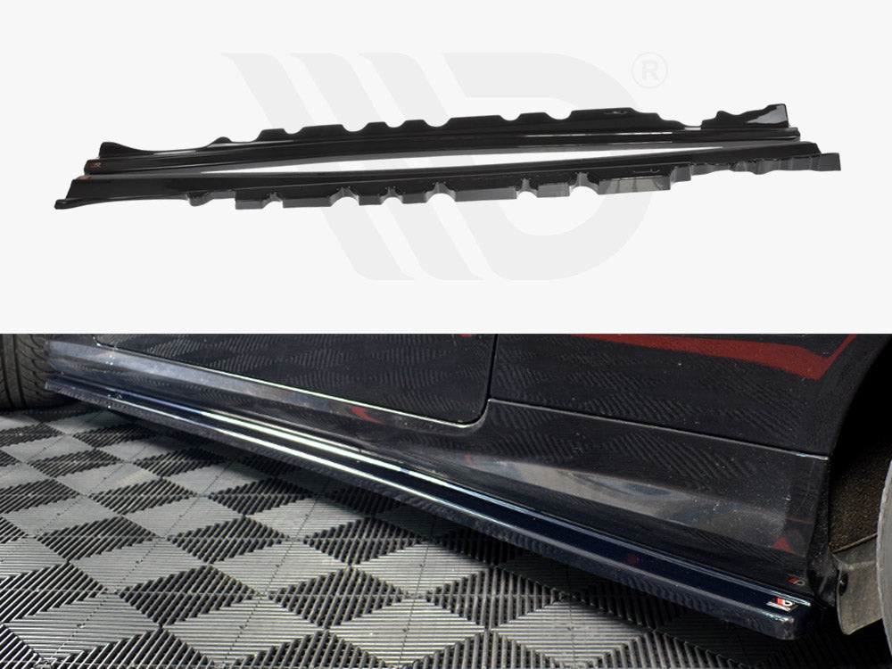 Side Skirts Diffusers Mercedes E-Class W207 Coupe AMG Line - Wayside Performance 