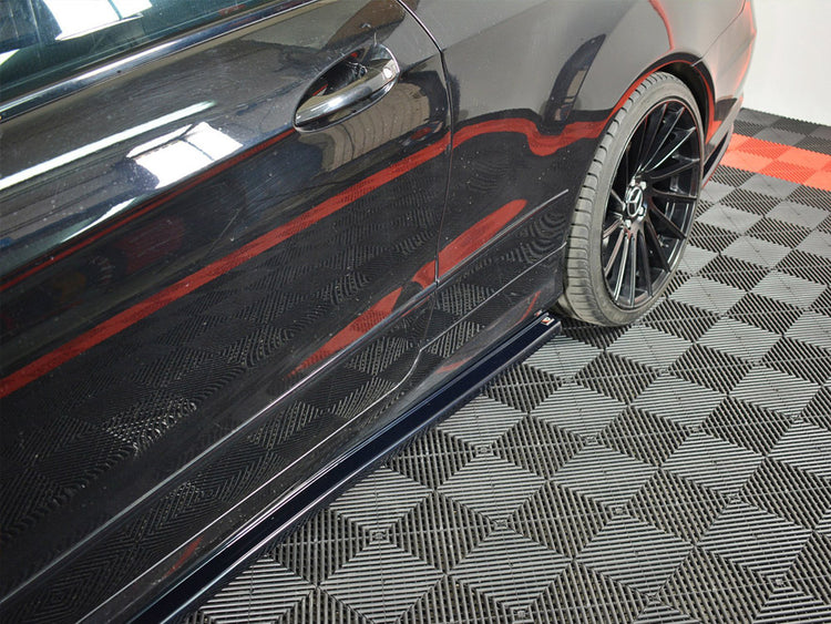 Side Skirts Diffusers Mercedes E-Class W207 Coupe AMG Line - Wayside Performance 