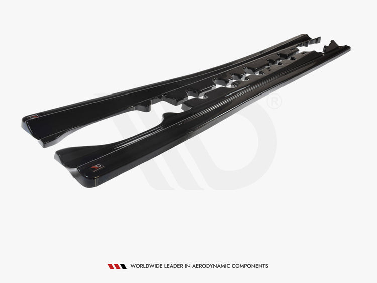 Side Skirts Diffusers Mercedes E-Class W207 Coupe AMG Line - Wayside Performance 