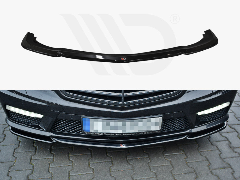 Front Splitter Mercedes E-class 212 63 AMG (2009-2012) - Wayside Performance 