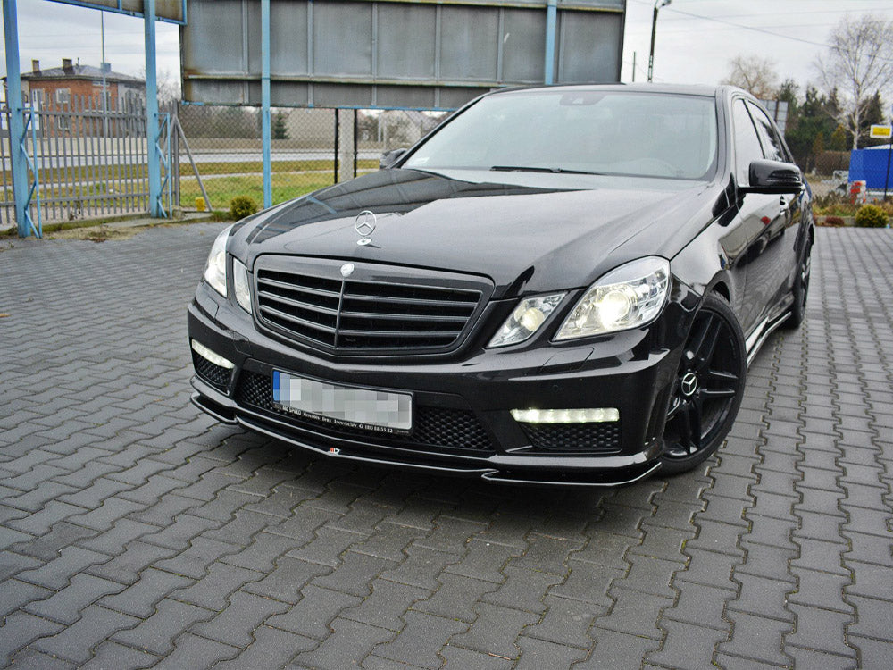 Front Splitter Mercedes E-class 212 63 AMG (2009-2012) - Wayside Performance 