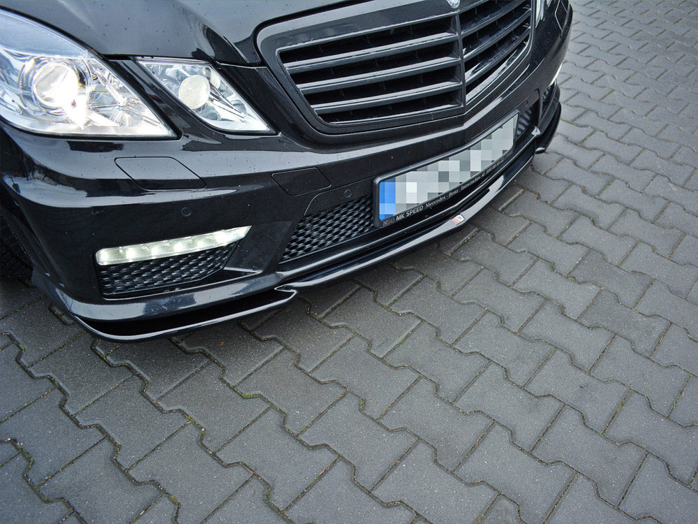 Front Splitter Mercedes E-class 212 63 AMG (2009-2012) - Wayside Performance 