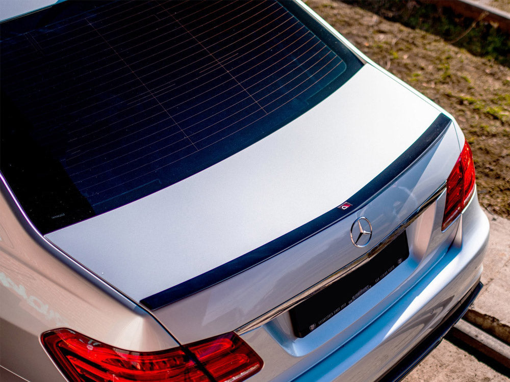 Spoiler Cap Mercedes E63 AMG / AMG-Line Sedan W212 Facelift - Wayside Performance 