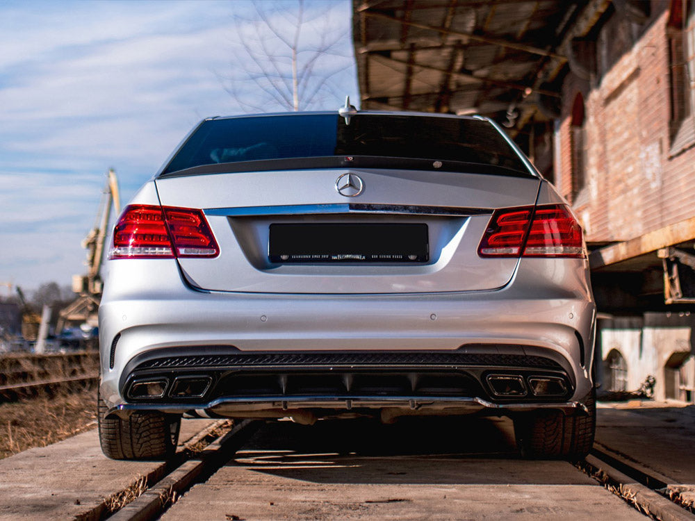 Spoiler Cap Mercedes E63 AMG / AMG-Line Sedan W212 Facelift - Wayside Performance 