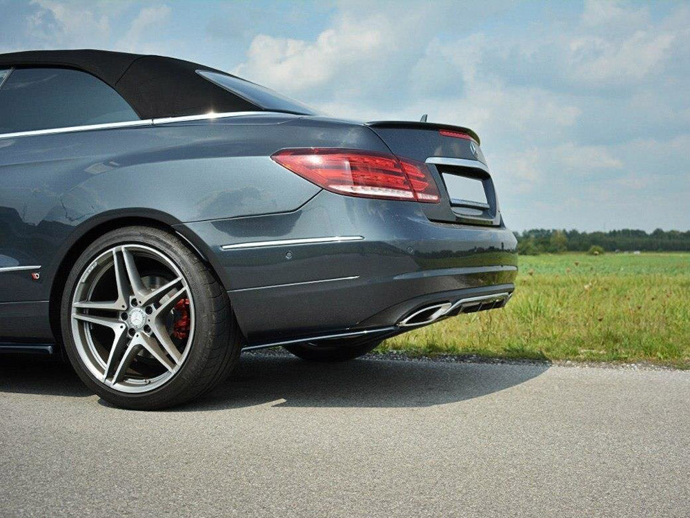 Rear Side Splitters Mercedes E W212 - Wayside Performance 