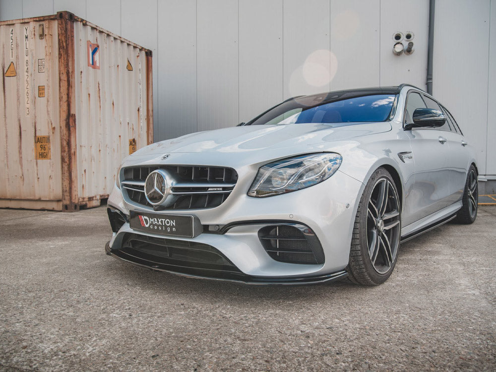 Front Splitter V.2 Mercedes E63 AMG Estate / Saloon S213 / W213 - Wayside Performance 