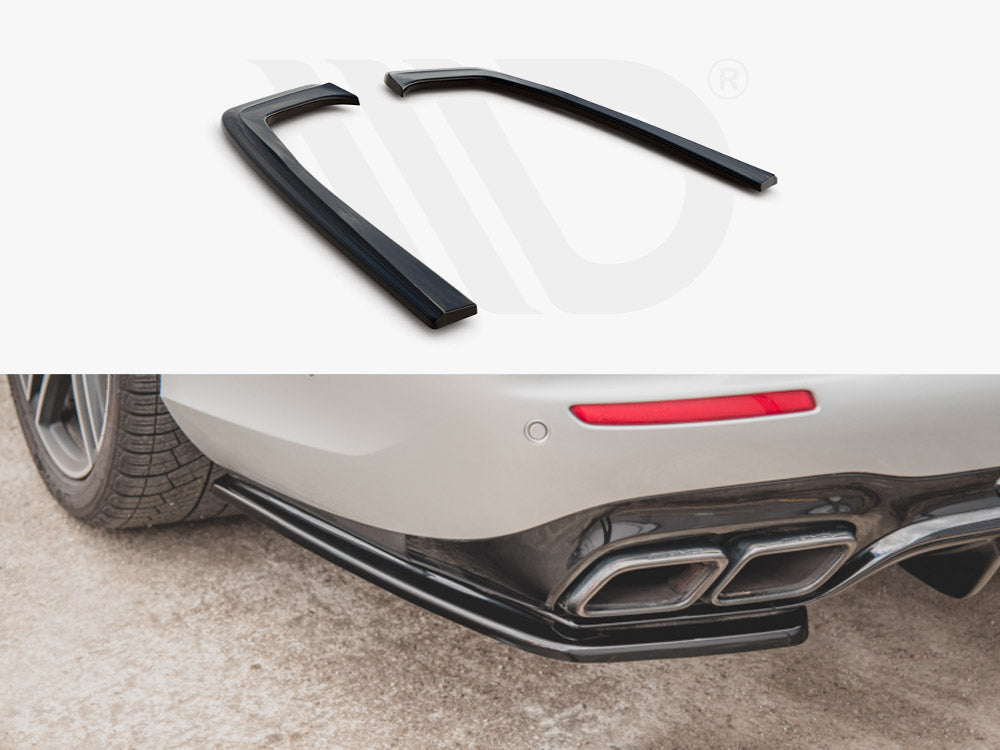 Rear Side Splitters Mercedes E63 AMG Estate / Sedan S213 / W213 - Wayside Performance 