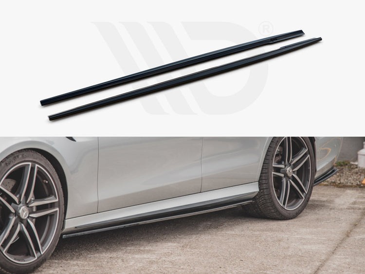 Side Skirt Diffusers Mercedes E63 AMG Estate / Sedan S213 / W213 - Wayside Performance 
