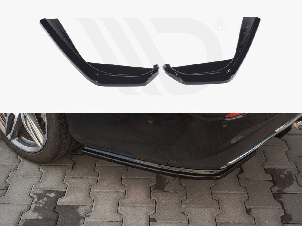 Rear Side Splitters Mercedes E43 AMG / AMG-Line W213 - Wayside Performance 