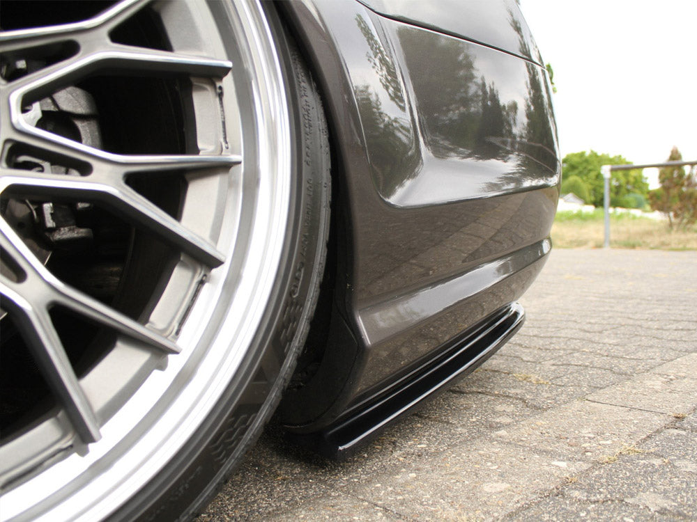 Rear Side Splitters Mercedes CL 500 C216 Amgline (2006-2010) - Wayside Performance 