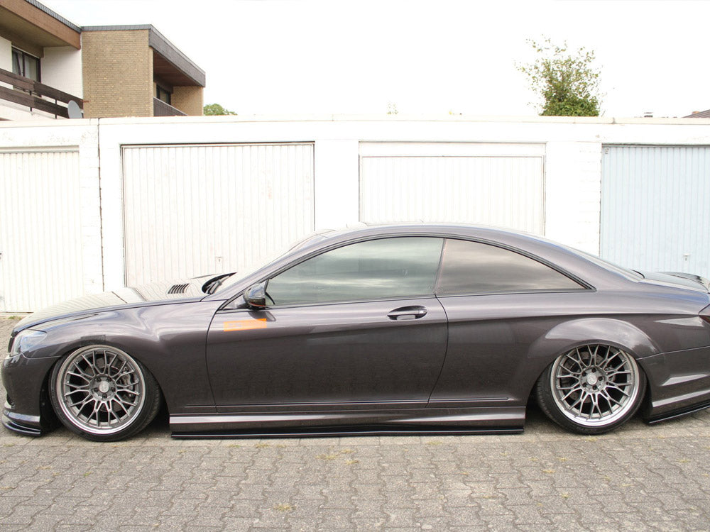 Side Skirts Diffusers Mercedes CL 500 C216 Amgline (2006-2010) - Wayside Performance 
