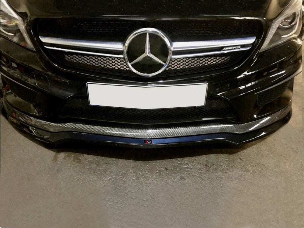 Front Splitter V.1 Mercedes CLA 45 AMG C117 (Pre-facelift) - Wayside Performance 