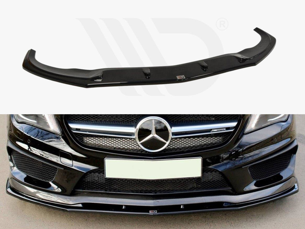 Front Splitter V.2 Mercedes CLA 45 AMG C117 (Pre-facelift) - Wayside Performance 