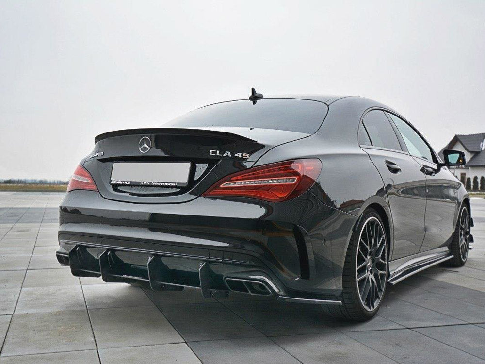Rear Diffuser V.1 Mercedes CLA A45 AMG C117 Facelift (2017-UP) - Wayside Performance 