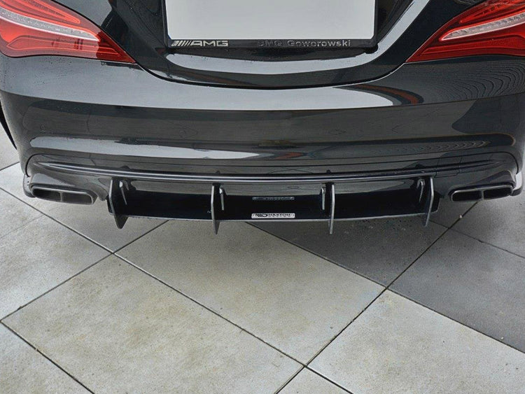 Rear Diffuser V.1 Mercedes CLA A45 AMG C117 Facelift (2017-UP) - Wayside Performance 
