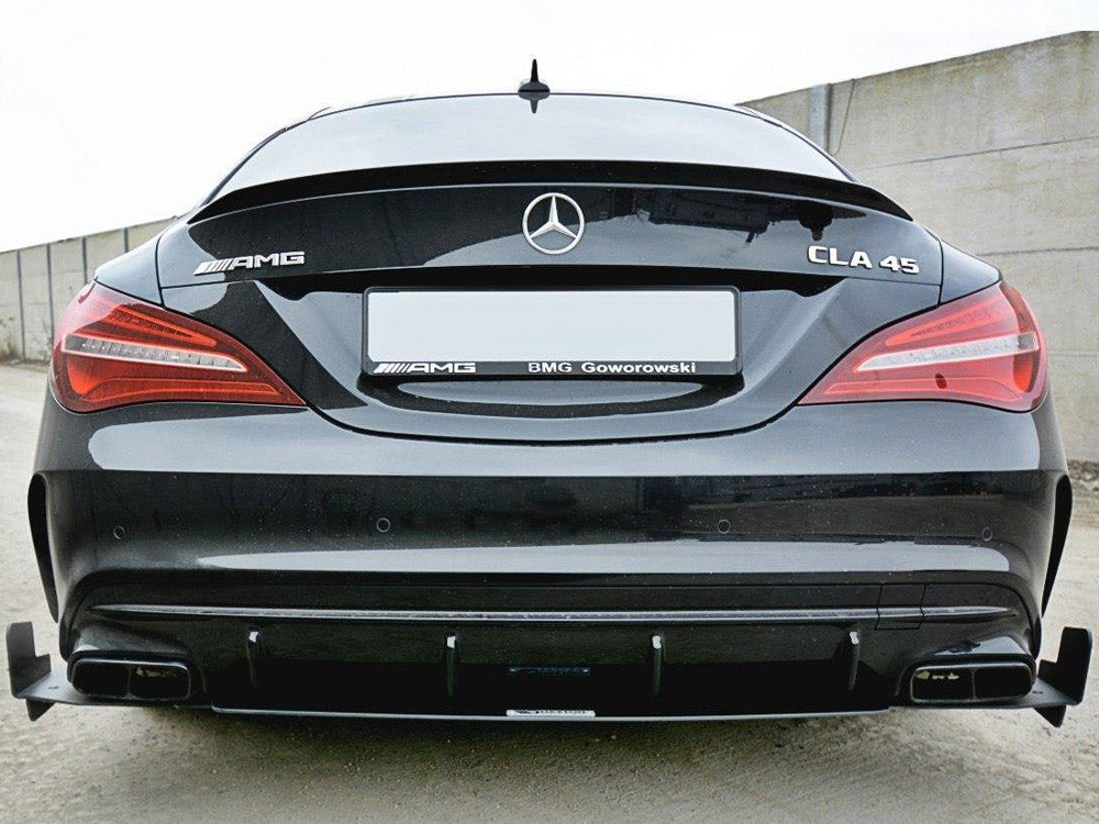 Rear Diffuser V.3 Mercedes CLA A45 AMG C117 Facelift (2017-UP) - Wayside Performance 