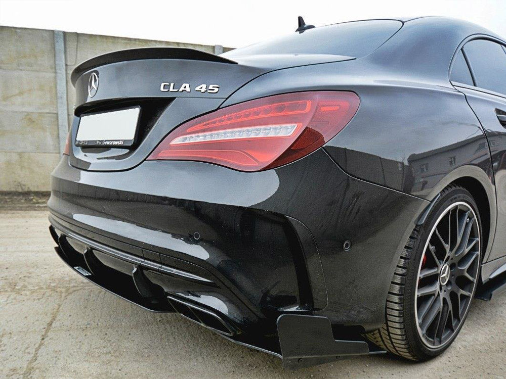 Rear Diffuser V.3 Mercedes CLA A45 AMG C117 Facelift (2017-UP) - Wayside Performance 