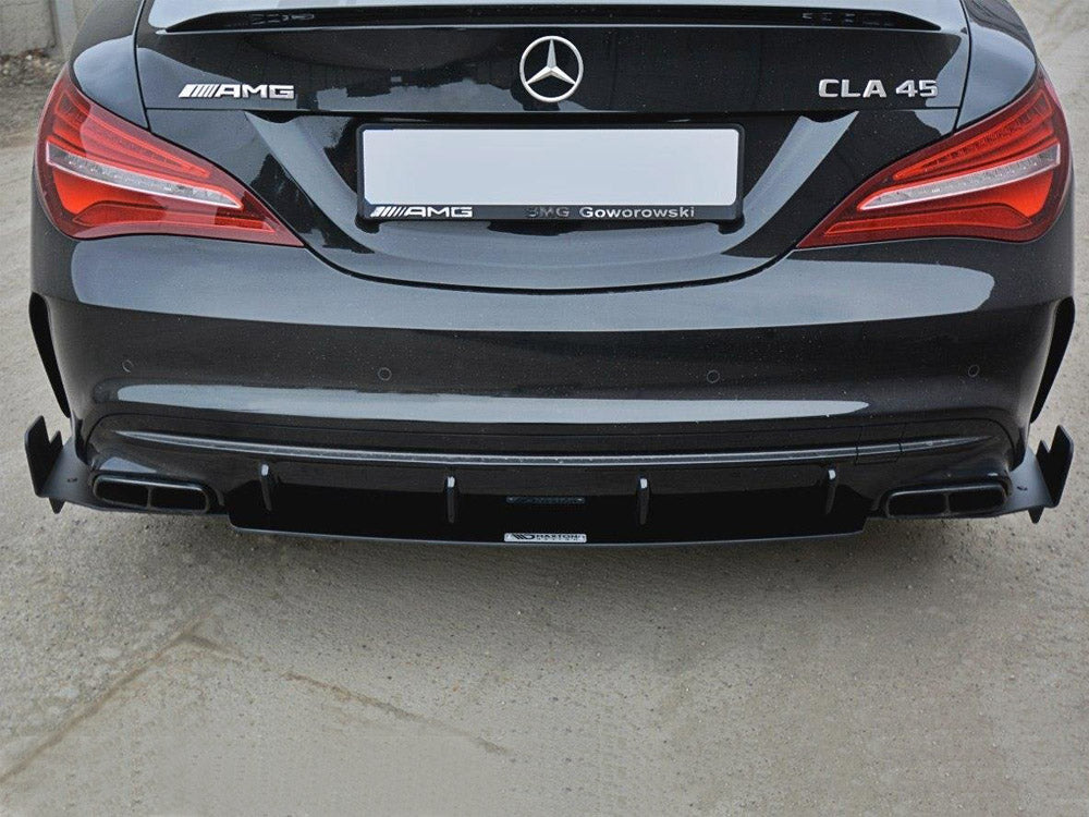Rear Diffuser V.3 Mercedes CLA A45 AMG C117 Facelift (2017-UP) - Wayside Performance 