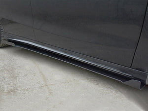 Racing Side Skirts Diffusers V.1 Mercedes CLA A45 AMG C117 Facelift (2017-UP) - Wayside Performance 