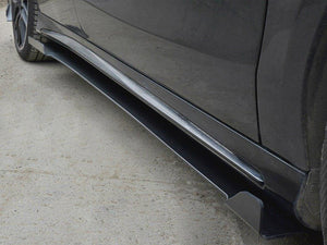 Racing Side Skirts Diffusers V.1 Mercedes CLA A45 AMG C117 Facelift (2017-UP) - Wayside Performance 