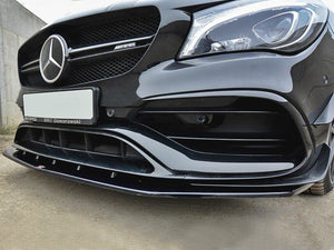 Front Splitter V.1 Mercedes CLA 45 AMG C117 (Facelift) (2017-UP) - Wayside Performance 