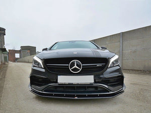 Front Splitter V.1 Mercedes CLA 45 AMG C117 (Facelift) (2017-UP) - Wayside Performance 