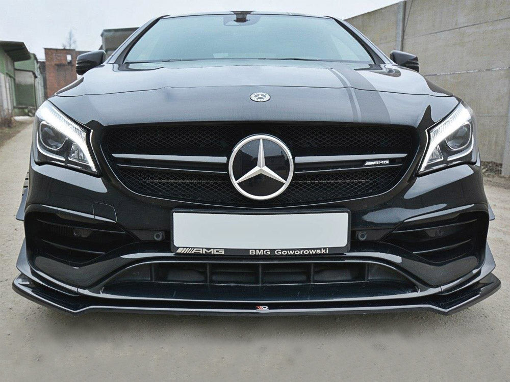 Front Splitter V.2 Mercedes CLA 45 AMG C117 (Facelift) (2017-UP) - Wayside Performance 