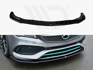 Front Splitter V.1 Mercedes-Benz CLA C117 AMG-Line Facelift - Wayside Performance 