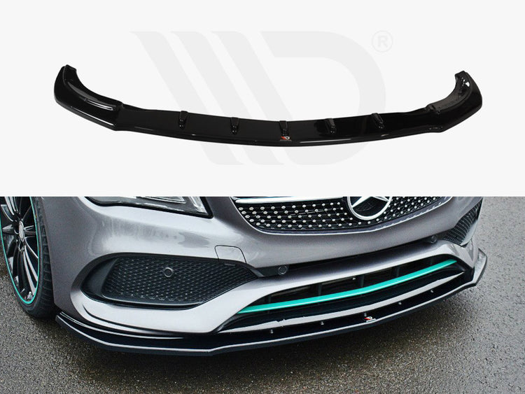 Front Splitter V.1 Mercedes-Benz CLA C117 AMG-Line Facelift - Wayside Performance 