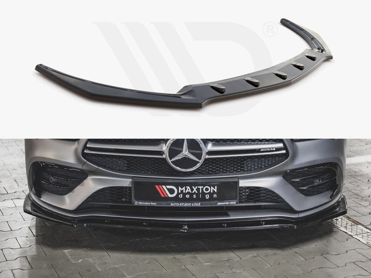 Front Splitter V2 Mercedes-amg CLA 35 AERO C118 (2019-) - Wayside Performance 