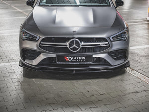 Front Splitter V2 Mercedes-amg CLA 35 AERO C118 (2019-) - Wayside Performance 