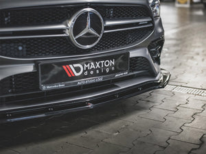 Front Splitter V2 Mercedes-amg CLA 35 AERO C118 (2019-) - Wayside Performance 