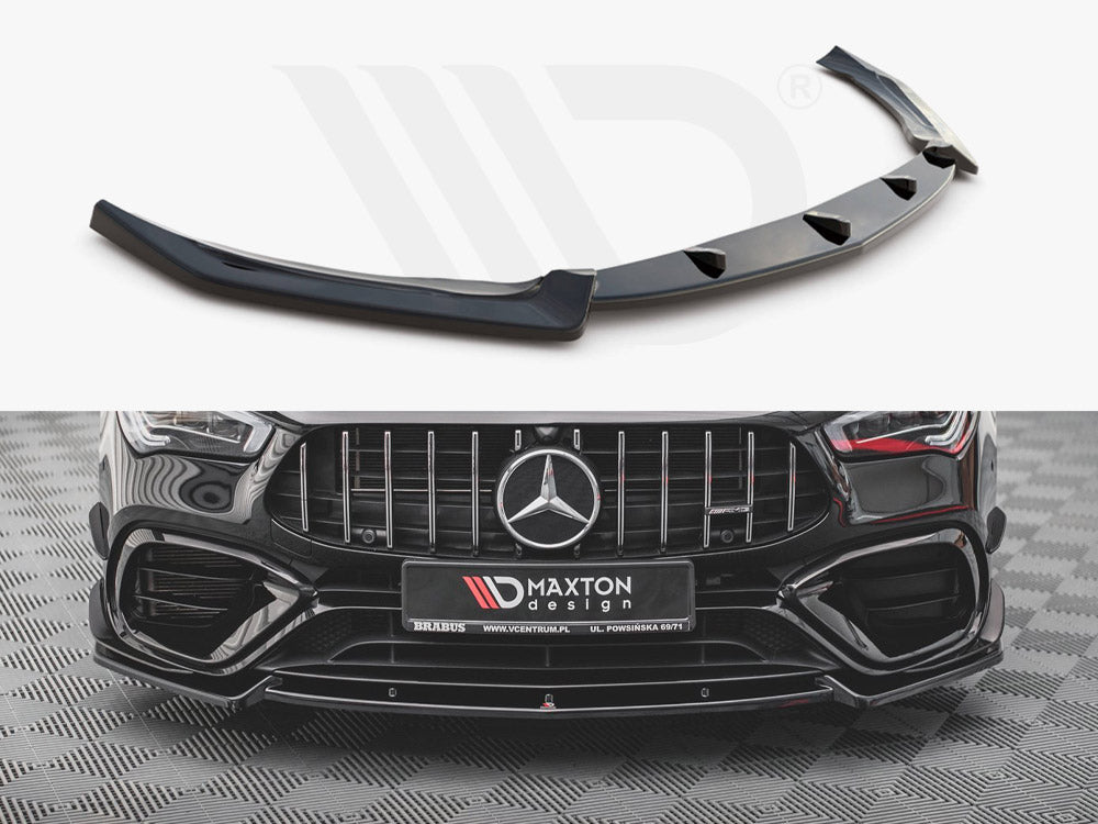 Front Splitter V.2 Mercedes-AMG CLA 45 AERO C118 (2019-) - Wayside Performance 