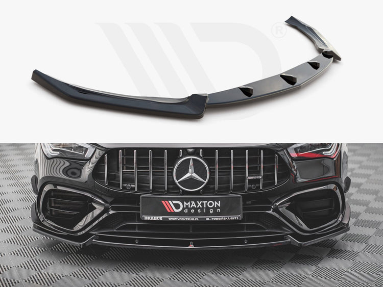 Front Splitter V.2 Mercedes-AMG CLA 45 AERO C118 (2019-) - Wayside Performance 