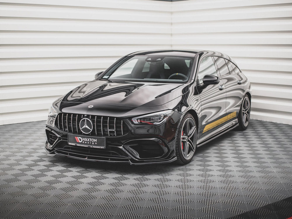 Front Splitter V.2 Mercedes-AMG CLA 45 AERO C118 (2019-) - Wayside Performance 