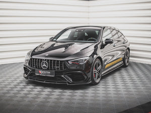 Front Splitter V.2 Mercedes-AMG CLA 45 AERO C118 (2019-) - Wayside Performance 
