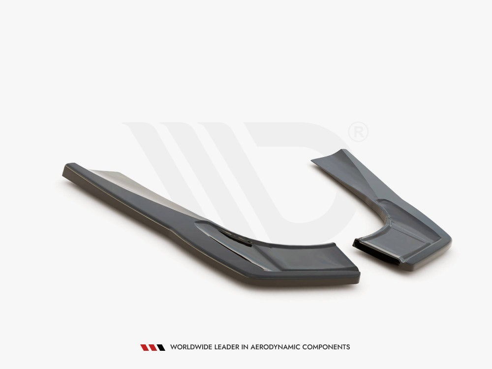 Rear Side Splitters Mercedes-AMG CLA 35 AERO / 45 AERO C118 (2019-) - Wayside Performance 