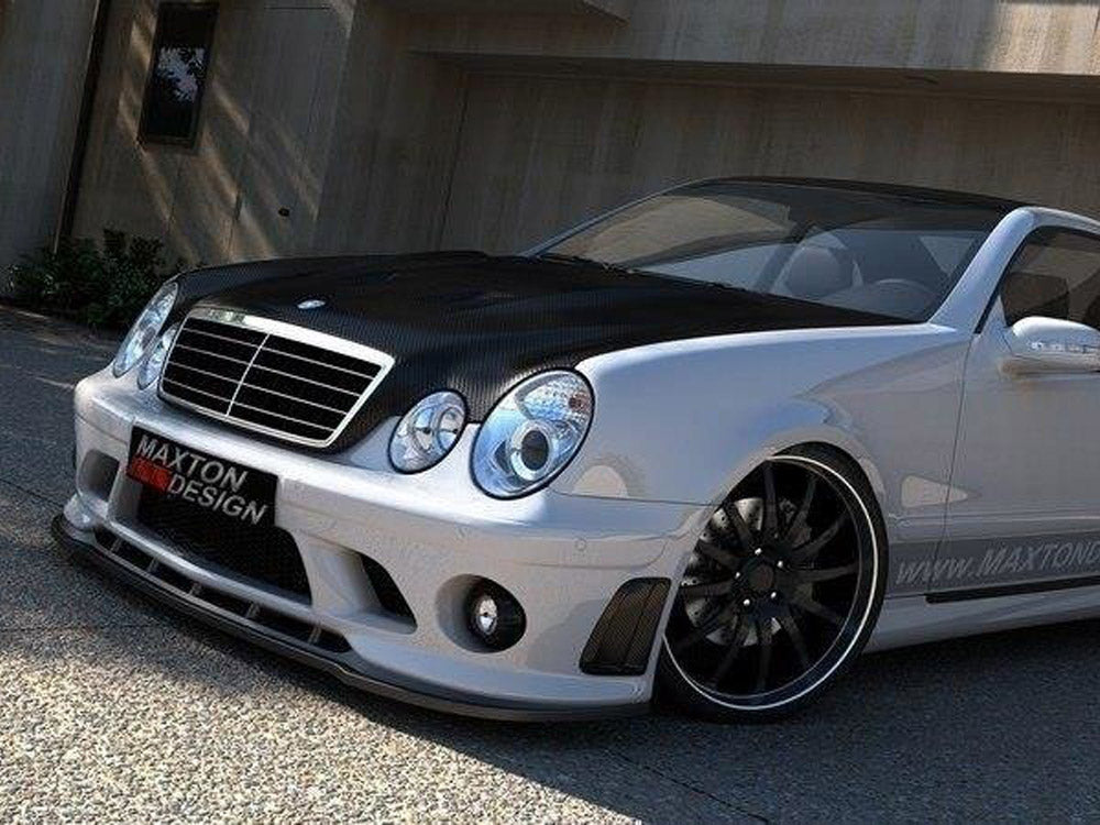 Front Splitter Mercedes CLK W208 (For ME-CLK-208-AMG204-F1 Bumper) - Wayside Performance 