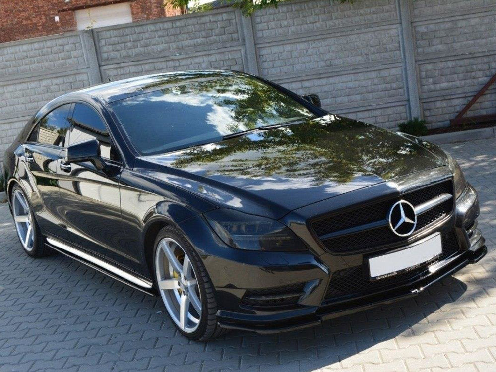 Front Splitter Mercedes CLS C218 AMG-Line (2011-2014) - Wayside Performance 