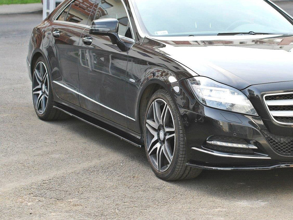 Side Skirts Diffusers V.1 Mercedes-Benz CLS C218 - Wayside Performance 