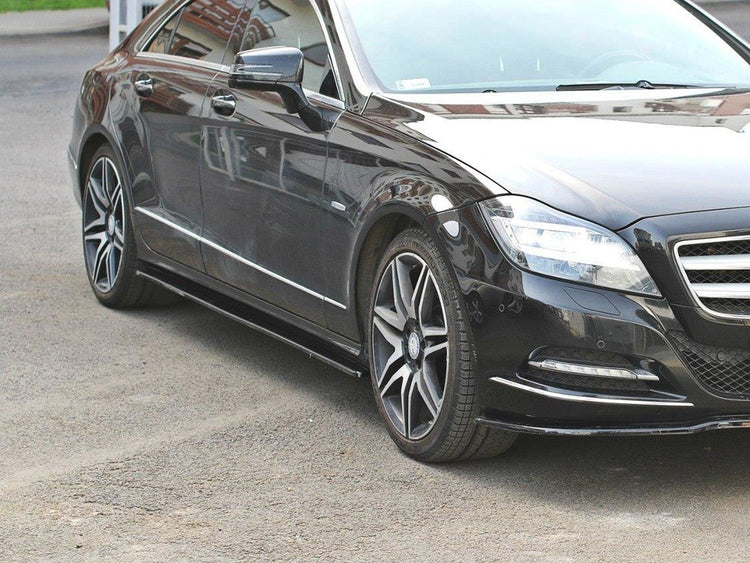 Side Skirts Diffusers V.1 Mercedes-Benz CLS C218 - Wayside Performance 