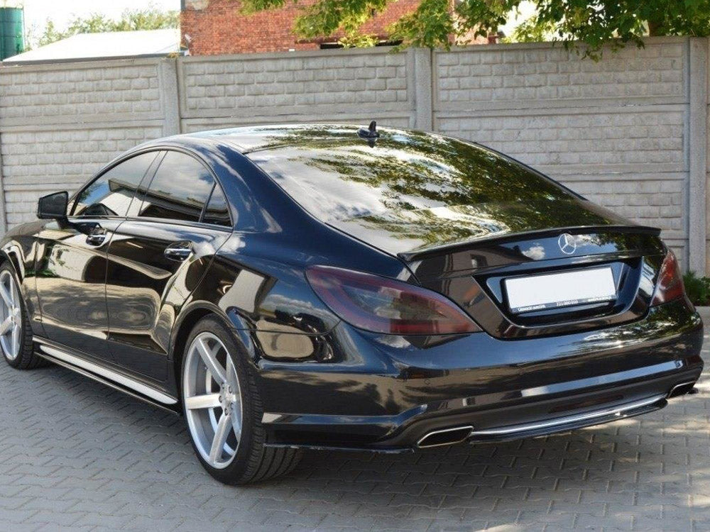 Central Rear Splitter Mercedes CLS C218 Amg-line (Without A Vertical BAR) (2011-2014) - Wayside Performance 