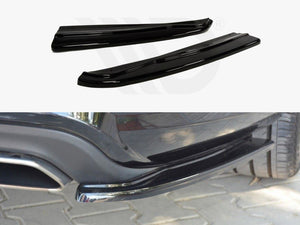 Rear Side Splitters Mercedes CLS C218 Amg-line (2011-2014) - Wayside Performance 