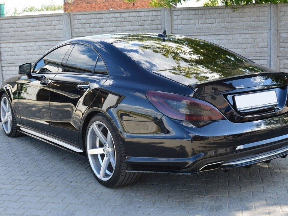 Rear Side Splitters Mercedes CLS C218 Amg-line (2011-2014) - Wayside Performance 