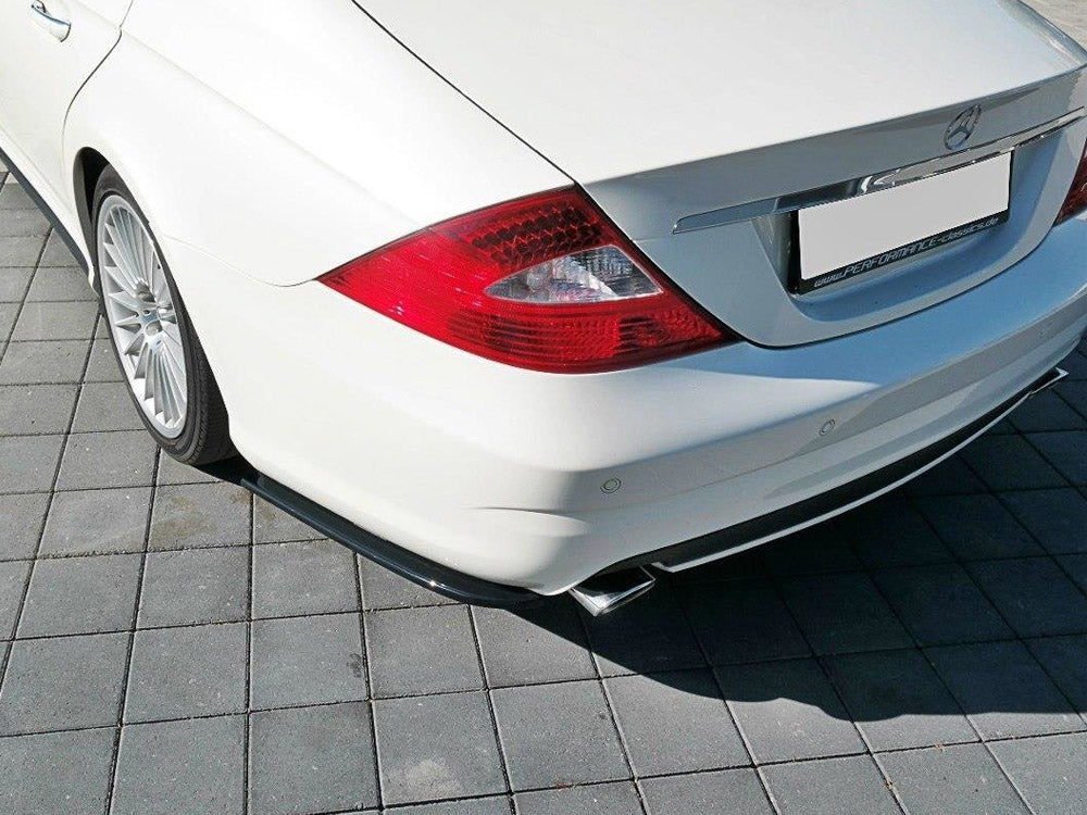 Rear Side Splitters Mercedes CLS C219 55AMG (2004-2006) - Wayside Performance 